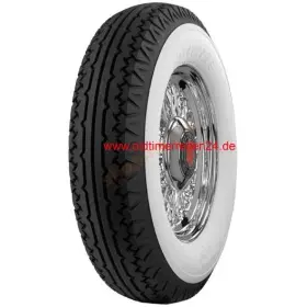 7.00-18 94P TT Firestone 6PR Deluxe Champion GUM-DIPPED Whitewall 110 mm (4 1/4")