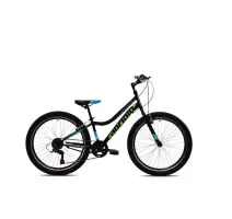 Horský bicykel Capriolo DIAVOLO 400  24"/13" čierno-zelená