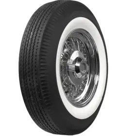 6.70-15 TL Firestone 4PR Deluxe Champion Whitewall 60 mm (2 1/4")