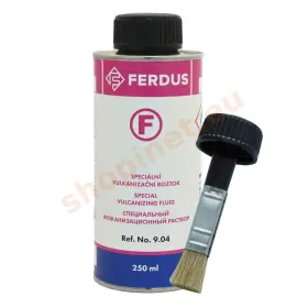 Vulkanizačný roztok F, 250 ml + väčší štetec - F904