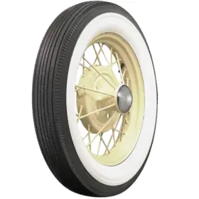 4.40/4.50-21 79P TT Bf Goodrich 4PR Silvertown Whitewall 70 mm (2 1/2")