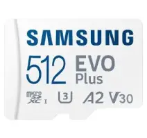 SAMSUNG MicroSDXC 512GB EVO Plus