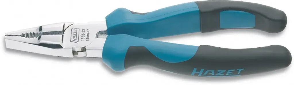 Kombinované kliešte, vysoko lesklé chrómovanie 1850-22 Hazet - HA007141