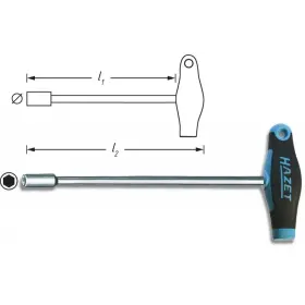 Šesťhranný nástrčný kľúč 428LG-10 Hazet - HA019526