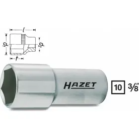 Nástrčná hlavica na zapaľovacie sviečky Hazet 880MGT; veľkosť kľúča 20,8 mm (13/16") - HA040872