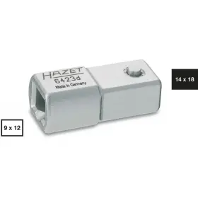 Nástrčný adaptér 9 x 12 mm x 14 x 18 mm, 6423D - HA057559