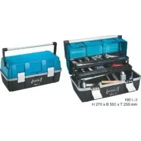Plastová skrinka na náradie 190L-3 - HA133987