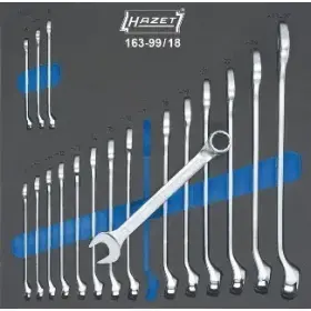 Sada kombinovaných kľúčov - 18ks 163-99 / 18 - HA145706