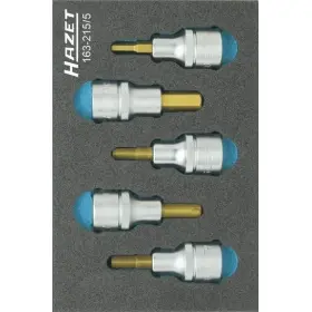 Sada nástrčných hlavíc 1/2" imbus 163-215/5- HA168217