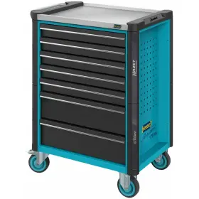 Dielenský vozík s náradím a rázovým uťahovákom, 137 ks - HA224463