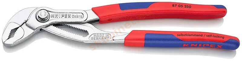 SIKA kliešte KNIPEX Cobra ® chrómované 250 mm - 8705250
