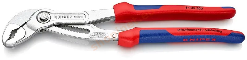 SIKA kliešte KNIPEX Cobra ® chrómované 300 mm - 8705300
