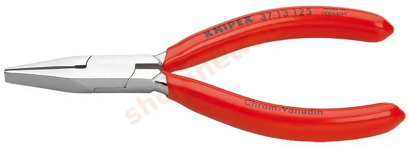 Kliešte pre uchopenie pre jemnú mechaniku chrómované potiahnuté plastom 125 mm - 3713125