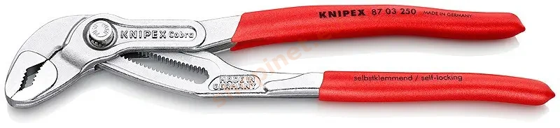 SIKA kliešte KNIPEX Cobra ® chrómované 250 mm - 8703250