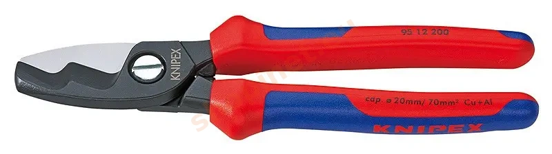 Káblové nožnice s dvojitým britom 200 mm - 9512200