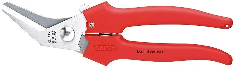 Kombinované nožnice s plastovým nástrekom 185 mm - 9505185