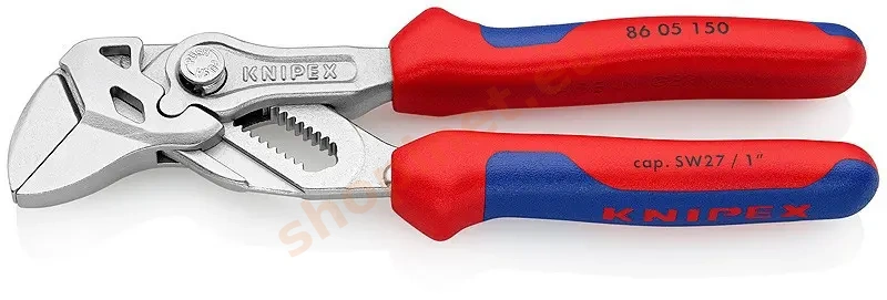 Mini kliešťový kľúč chrómovaný 150 mm - 8605150