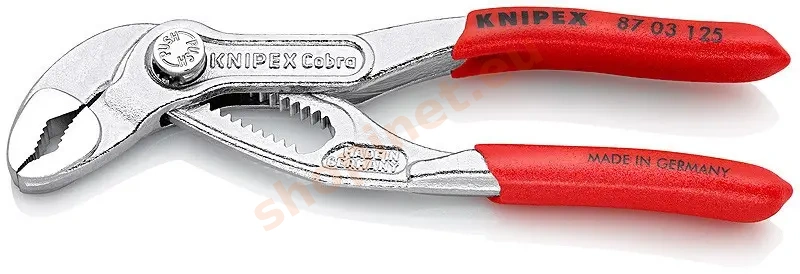 SIKA kliešte KNIPEX Cobra ® chrómované 125 mm - 8703125