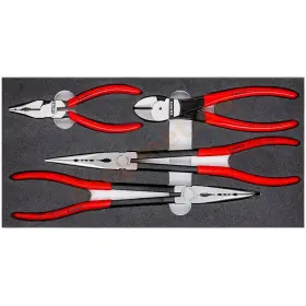 Sada klieští KNIPEX v penovej výplni, 4 ks - 002001V16