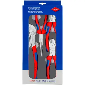 Sada klieští KNIPEX v penovej výplni, 4 ks - 002001V17