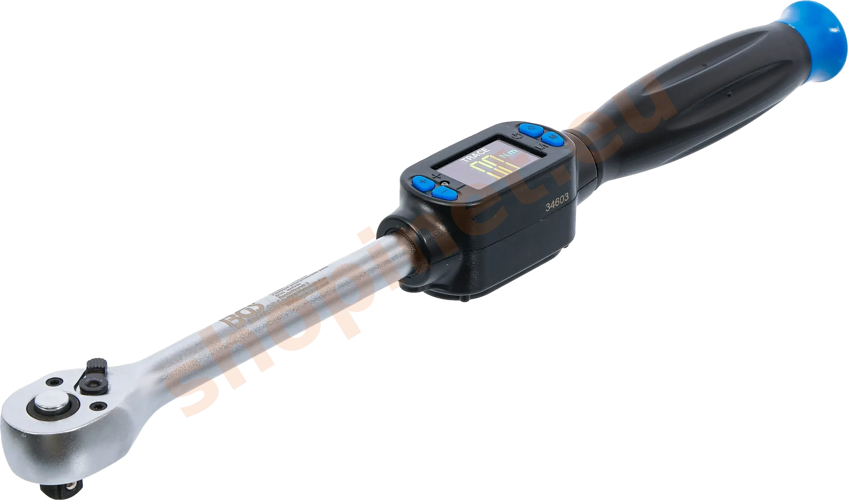 Digitálny momentový kľúč 3/8", 27 - 135 Nm, BGS - B951