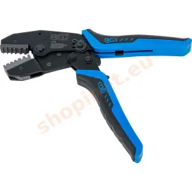 Krimpovacie kliešte na káblové oká s račňou 0,5–4 mm², BGS - B1419