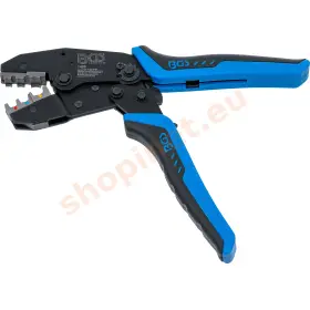 Krimpovacie kliešte s račňou na izolované spojky 0,5–6 mm², BGS - B1426