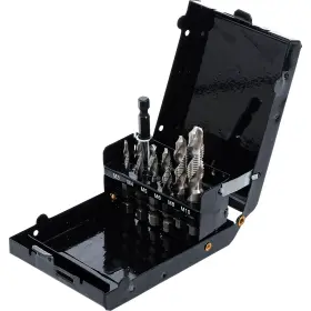 Sada vrtáků / závitníků | HSS-G | 7dílná, BGS 1926