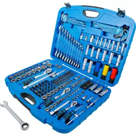 Gola sada, Gear Lock, 1/2", 3/8", 1/4", 218 ks - BGS 2290