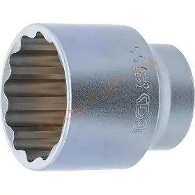 Nástrčná hlavica dvanásťhranná 3/4", 55 mm, BGS - B7455