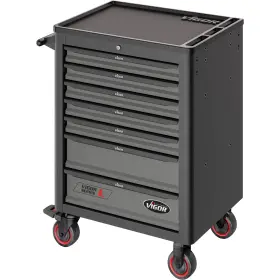 Dielenský vozík na náradie VIGOR 1000 s 7 zásuvkami, šedý - V1901