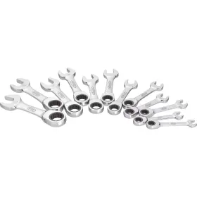 Sada ráčnových očkoplochých klíčů, krátke provedení VIGOR V2821