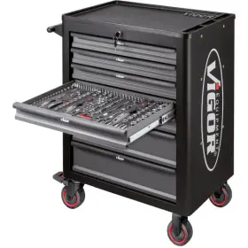 Dielenský vozík s náradím 262 ks VIGOR - V4219