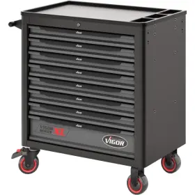 Dielenský profesionálny vozík VIGOR na náradie s 8 šuplíkmi - V4481