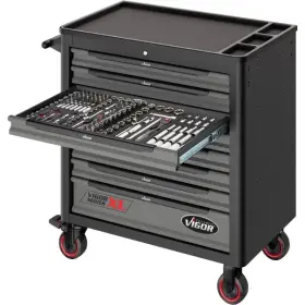 Dielenský vozík VIGOR, 375 dielov - V4542