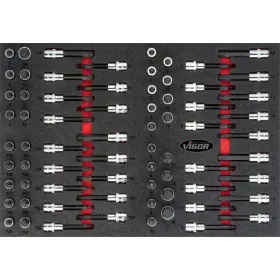 Sada nástrčných hlavic s bity 1/2" - V4753