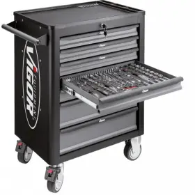 Dielenský vozík s náradím 317 dielov, 7 zásuviek, VIGOR 1000 - V5055