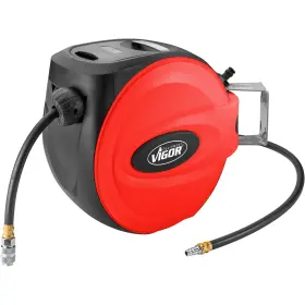 Samonavíjací bubon s hadicou pre stlačený vzduch 15m, priemer 10mm - V7143-10