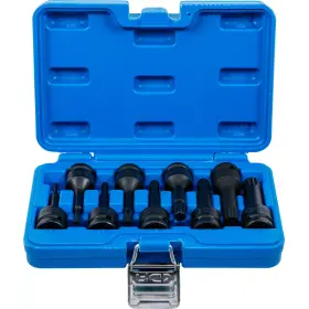 Sada vonkajších rázových nástrčných kľúčov 1/2 "XZN, M4-M16, 9 ks - B5482