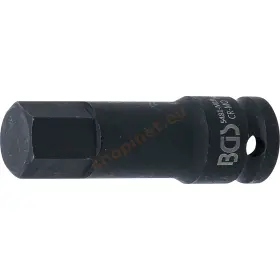 Rázový nástrčný kľúč HEX 1/2", 19 mm, predĺžený - B5481-M19