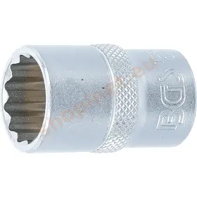 Vnútorný nástrčný kľúč 1/2", dvanásťhranný, 17 mm, BGS - B10637