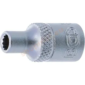 Nástrčná hlavica dvanásťhranná 1/4", 4 mm, BGS - B10774