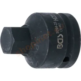 Rázový nástrčný kľúč HEX 3/4", 21 mm - B5054-21