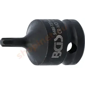 Rázový nástrčný kľúč TORX 1/2", T27 - B5486-T27
