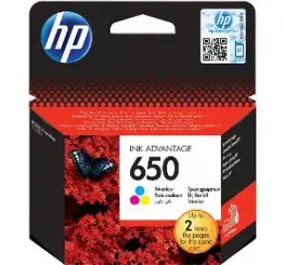 HP ink. No. 650 color