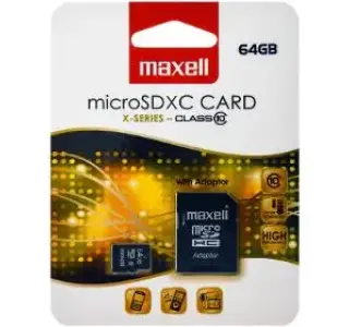 MAXELL 854988 64 GB + adaptér