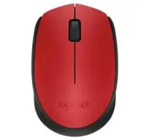 LOGITECH M171 bezdrôtová myš RED