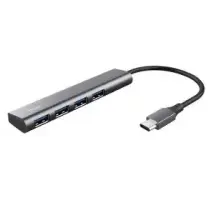 TRUST Rozbočovač HALYX 4 Port USB-A