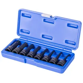 Sada vonkajších nástrčných kľúčov TORX 1/2 ", 8 ks - LIASA40002