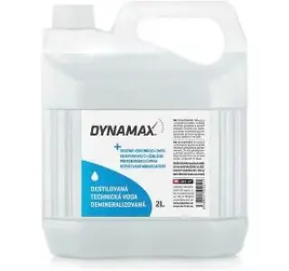 DYNAMAX DEMINERALIZOVANÁ VODA 2L